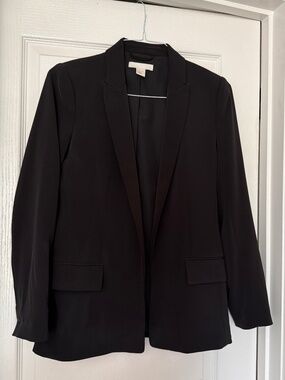 H&M Black Blazer | Size S | Tailored | Classic Workwear